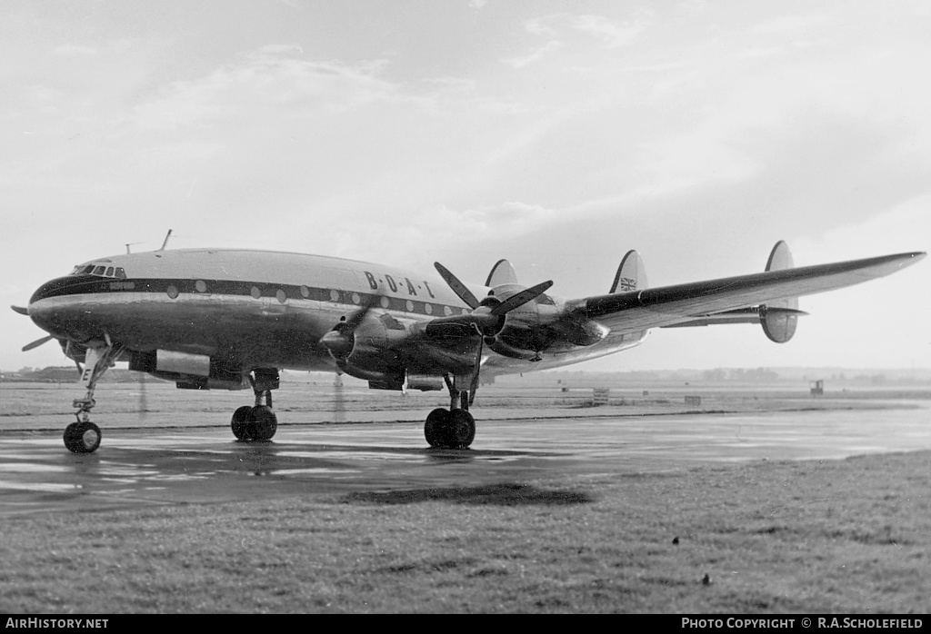 Aircraft Photo of G-AKCE | Lockheed L-049E Constellation | BOAC - British Overseas Airways Corp. | AirHistory.net #8610