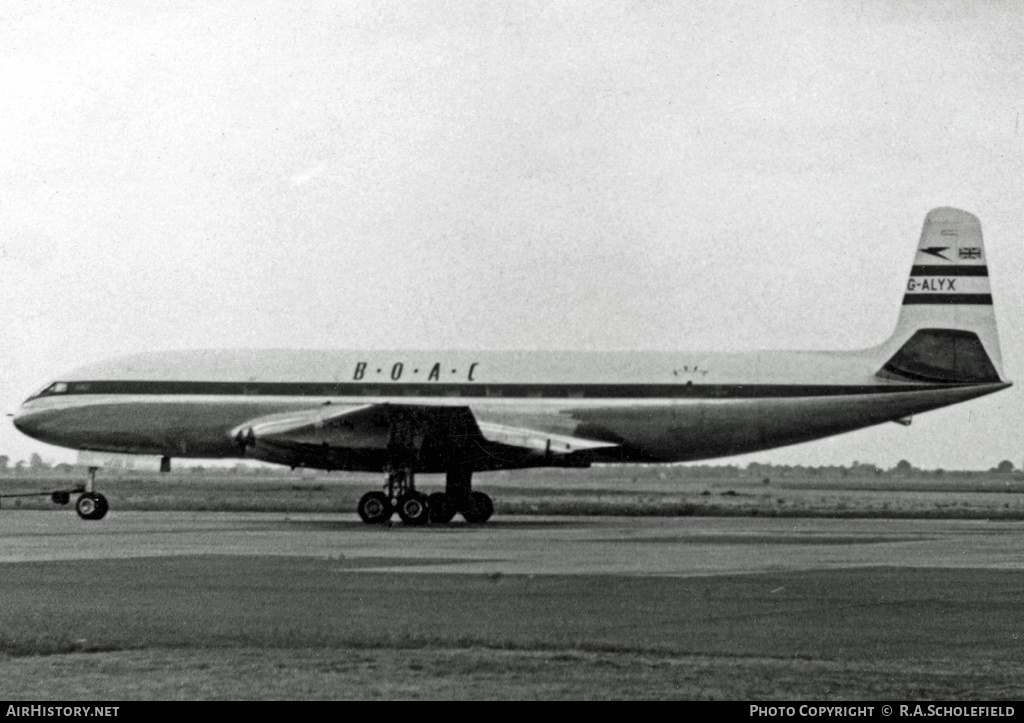 Aircraft Photo of G-ALYX | De Havilland D.H. 106 Comet 1 | BOAC - British Overseas Airways Corp. | AirHistory.net #8616