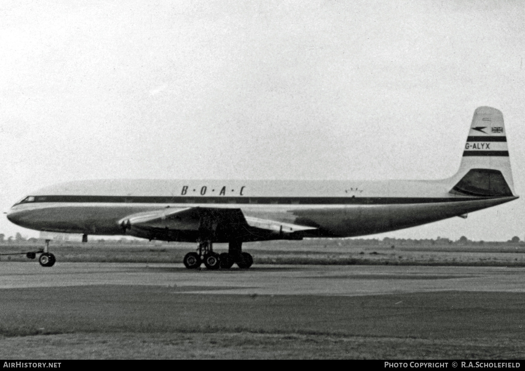 Aircraft Photo of G-ALYX | De Havilland D.H. 106 Comet 1 | BOAC - British Overseas Airways Corporation | AirHistory.net #8616