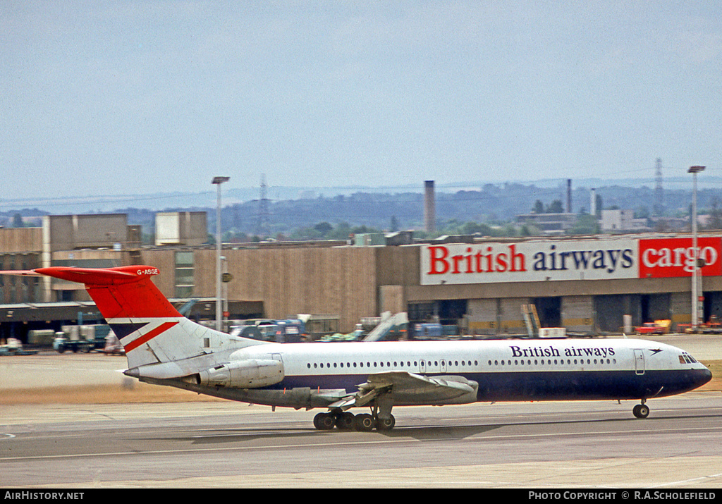 Aircraft Photo of G-ASGE | Vickers Super VC10 Srs1151 | British Airways | AirHistory.net #8617