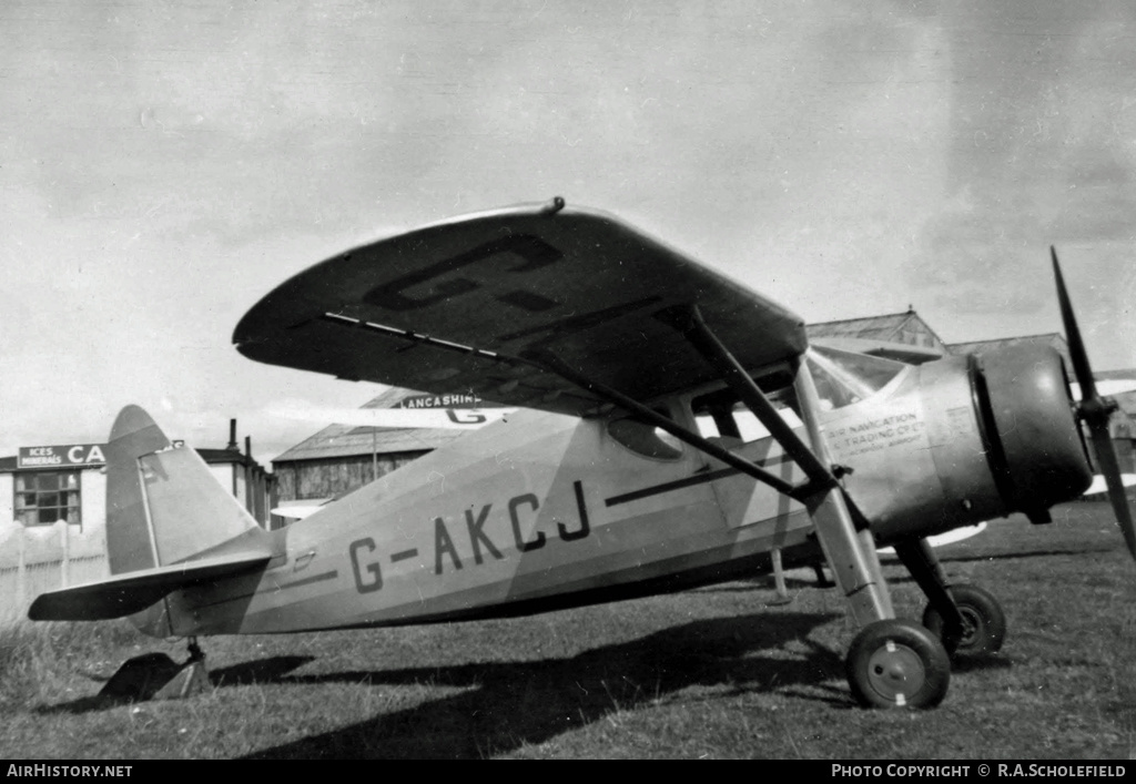 Aircraft Photo of G-AKCJ | Fairchild UC-61A Forwarder (24W-41A) | Air Navigation & Trading | AirHistory.net