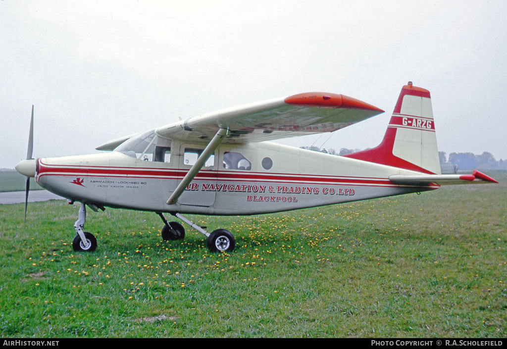 Aircraft Photo of G-ARZG | Aermacchi AL-60B-1 Santa Maria | Air Navigation & Trading | AirHistory.net #8637