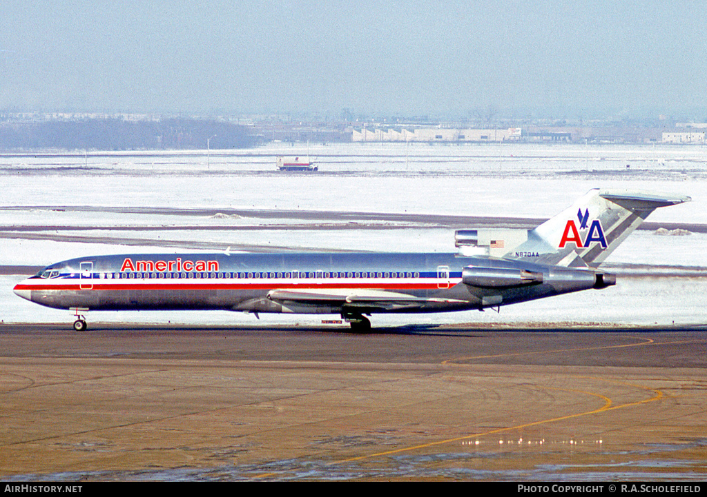 Aircraft Photo of N870AA | Boeing 727-223/Adv | American Airlines | AirHistory.net #8639