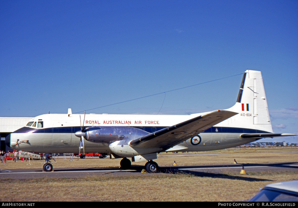 Aircraft Photo of A10-604 | Hawker Siddeley HS-748 Srs2/229 | Australia - Air Force | AirHistory.net #8642