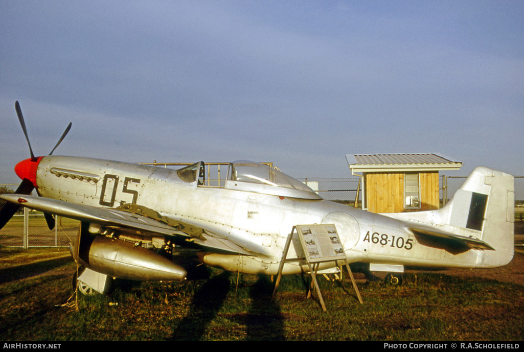 Aircraft Photo of A68-105 | Commonwealth CA-18 Mustang 21 (P-51D) | Australia - Air Force | AirHistory.net #8643
