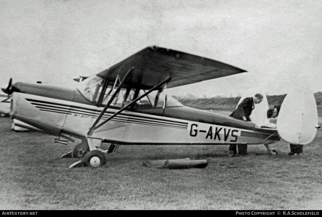 Aircraft Photo of G-AKVS | Chrislea C.H.3 Srs.4 Skyjeep | AirHistory.net #8656