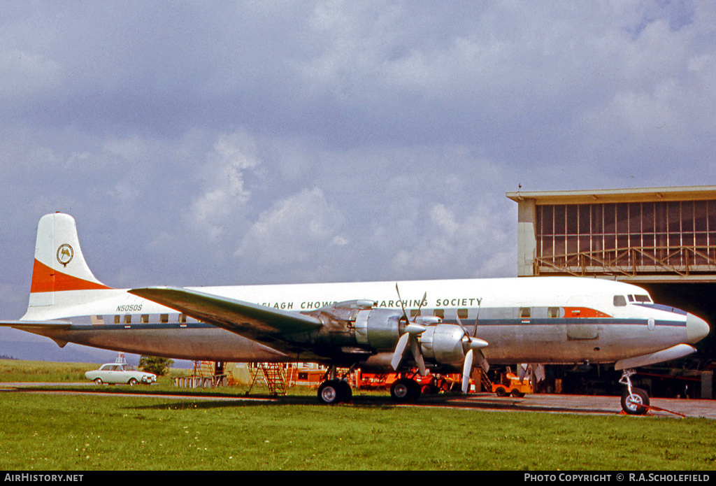 Aircraft Photo of N5050S | Douglas DC-7B | Emerald Shillelagh Chowder and Marching Society | AirHistory.net #8665