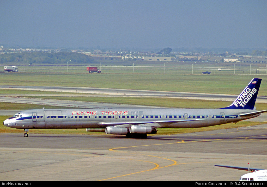 Aircraft Photo of N793FT | McDonnell Douglas DC-8-63CF | Flying Tigers | AirHistory.net #8666