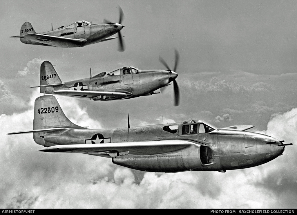 Aircraft Photo of 44-22609 / 422609 | Bell P-59A Airacomet | USA - Air Force | AirHistory.net #8671