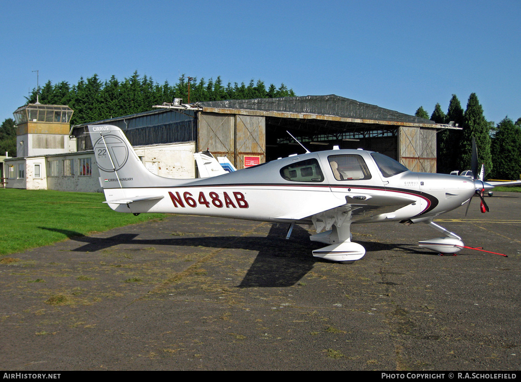 Aircraft Photo of N648AB | Cirrus SR-22T G3-GTS | Cirrus Hungary | AirHistory.net #8683