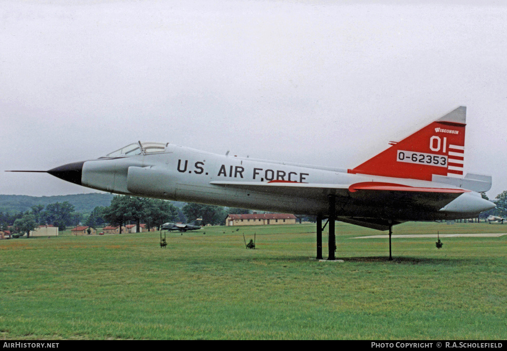 Aircraft Photo of 56-2353 / 0-62353 | Convair TF-102A Delta Dagger | USA - Air Force | AirHistory.net #8689