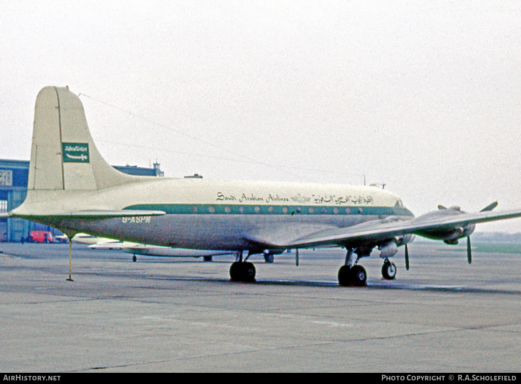 Aircraft Photo of G-ASPM | Douglas C-54B Skymaster | Saudi Arabian Airlines | AirHistory.net #8707