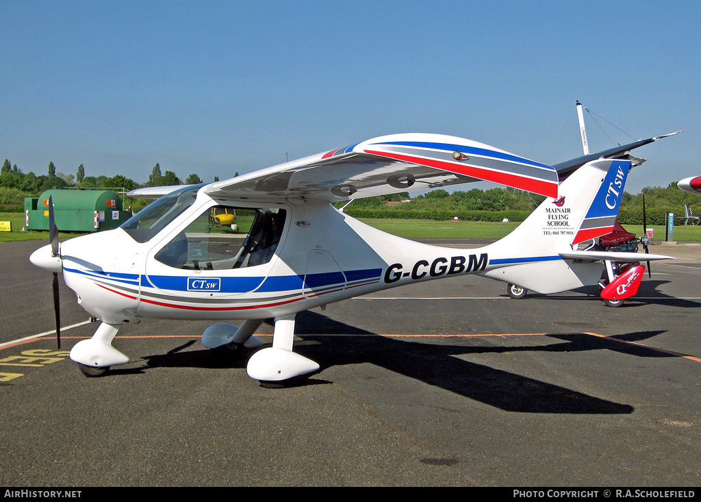 Aircraft Photo of G-CGBM | Flight Design CT-SW | Mainair Flying School | AirHistory.net #8712