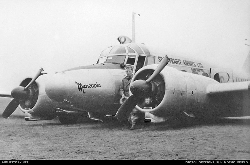 Aircraft Photo of G-AHXK | Avro 652A Nineteen Srs.1 | Sivewright Airways | AirHistory.net #8716