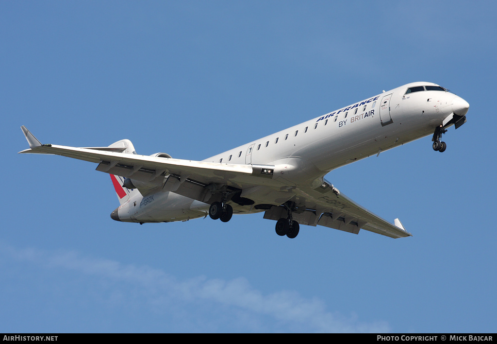 Aircraft Photo of F-GRZK | Bombardier CRJ-702 (CL-600-2C10) | Air France | AirHistory.net #8719