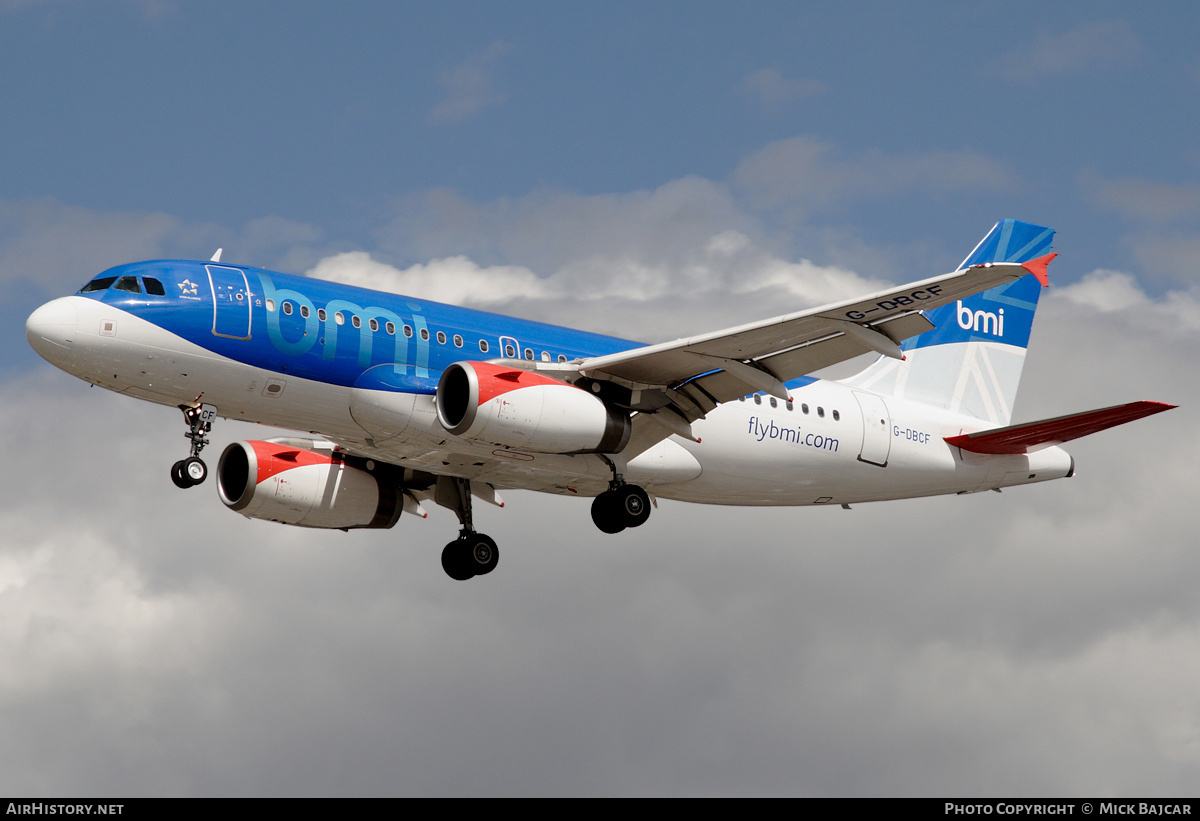 Aircraft Photo of G-DBCF | Airbus A319-131 | BMI - British Midland International | AirHistory.net #8727