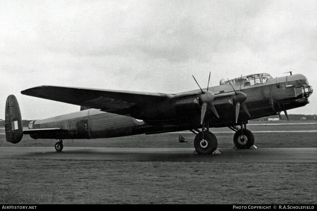 Aircraft Photo of WD129 | Avro 694 Lincoln B.2 | UK - Air Force | AirHistory.net #8733