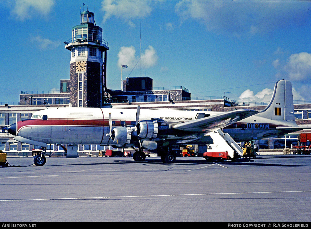 Aircraft Photo of KY-3 | Douglas DC-6A | Belgium - Air Force | AirHistory.net #8745