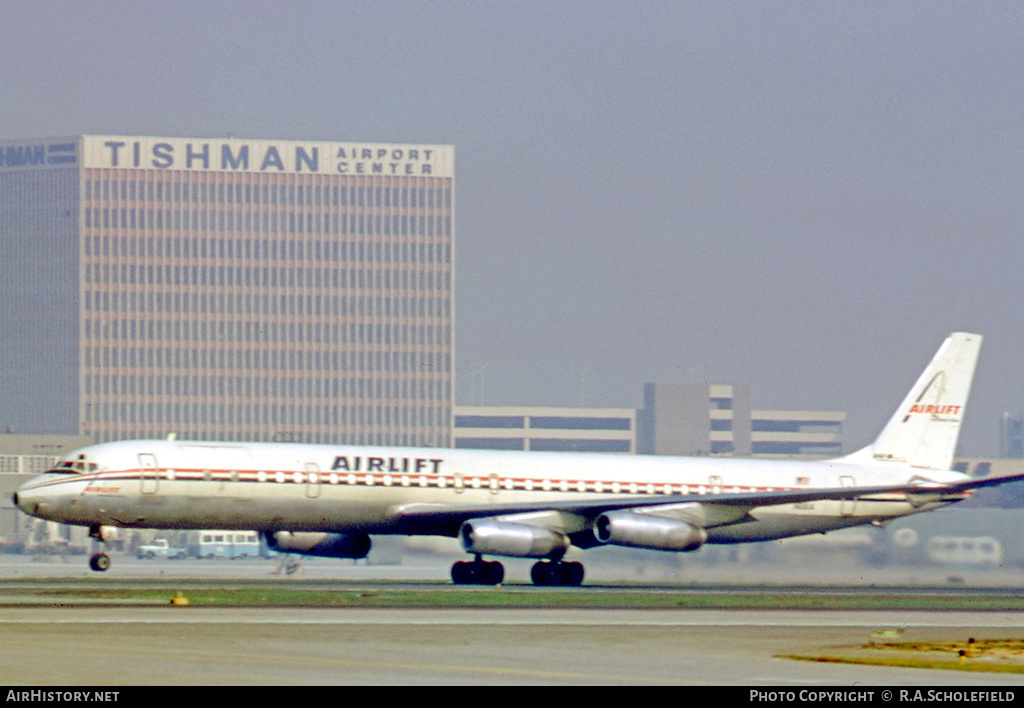 Aircraft Photo of N6161A | McDonnell Douglas DC-8-63CF | Airlift International | AirHistory.net #8746