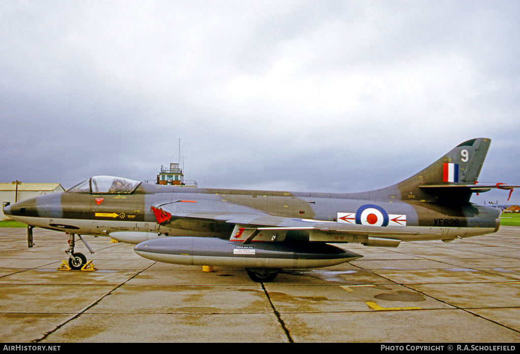 Aircraft Photo of XE626 | Hawker Hunter FR10 | UK - Air Force | AirHistory.net #8775