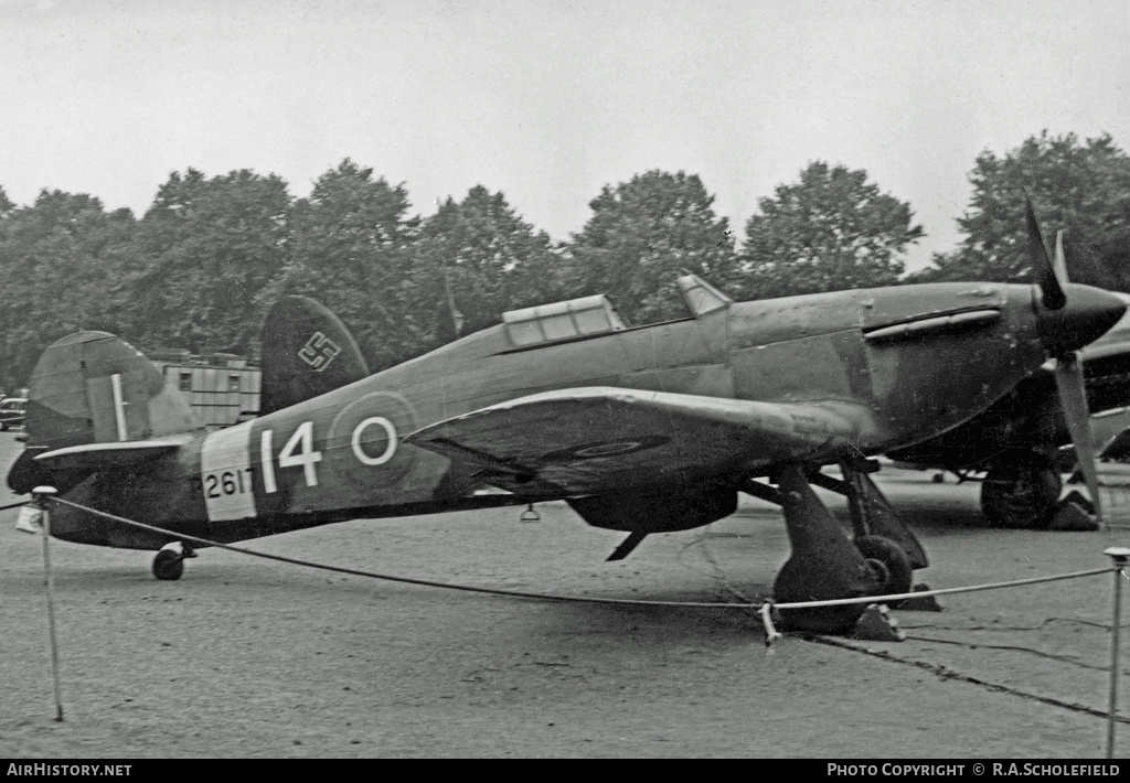 Aircraft Photo of P2617 | Hawker Hurricane Mk1 | UK - Air Force | AirHistory.net #8777