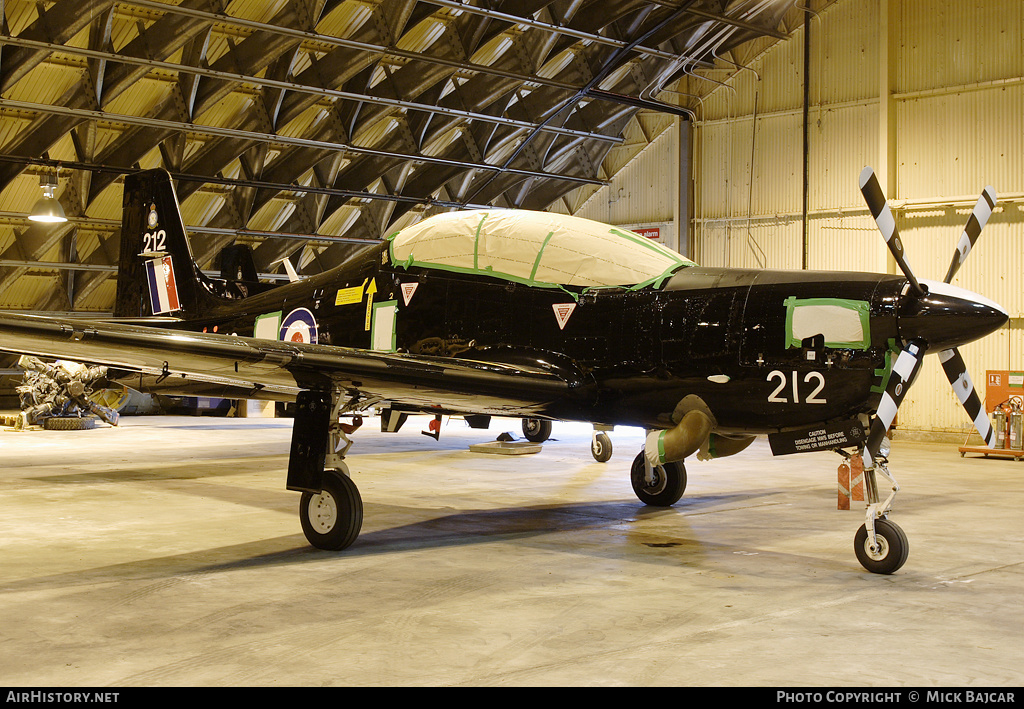 Aircraft Photo of ZF212 | Short S-312 Tucano T1 | UK - Air Force | AirHistory.net #8800