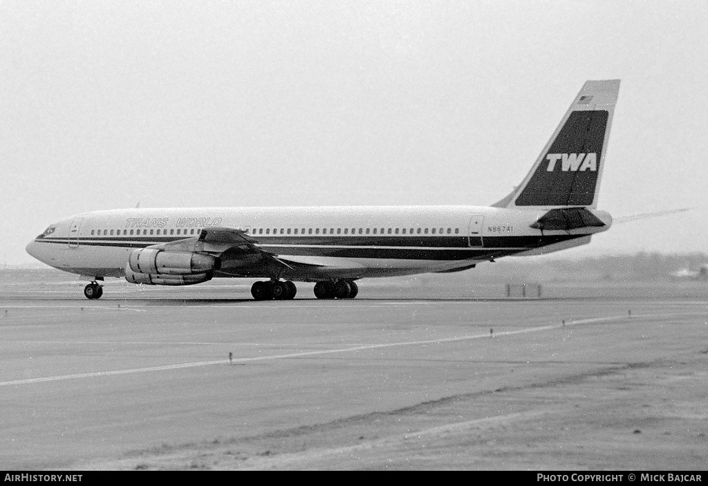 Aircraft Photo of N86741 | Boeing 707-131B | Trans World Airlines - TWA | AirHistory.net #8803