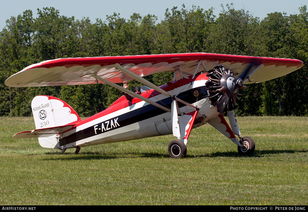 Aircraft Photo of F-AZAK | Morane-Saulnier MS.230 | AirHistory.net #8807