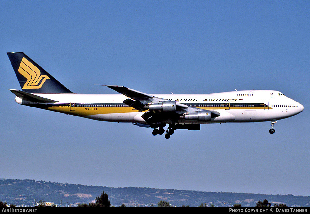 Aircraft Photo of 9V-SQL | Boeing 747-212B | Singapore Airlines | AirHistory.net #8808