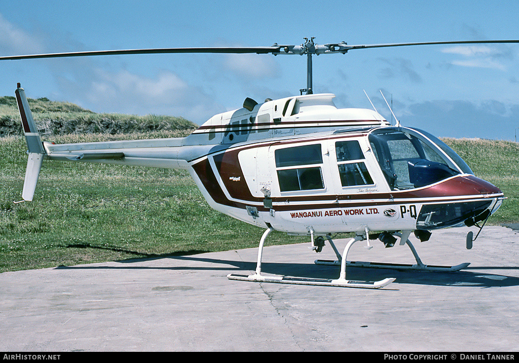 Aircraft Photo of ZK-HPQ | Bell 206B JetRanger II | Wanganui Aero Works | AirHistory.net #8810