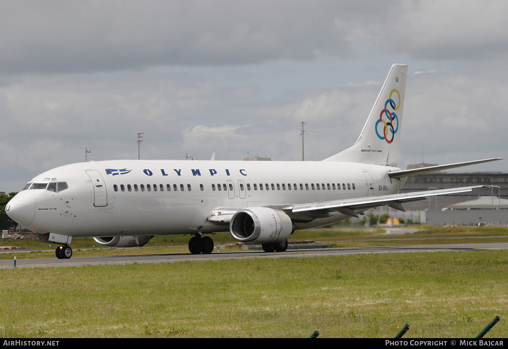 Aircraft Photo of SX-BKU | Boeing 737-48E | Olympic | AirHistory.net #8818