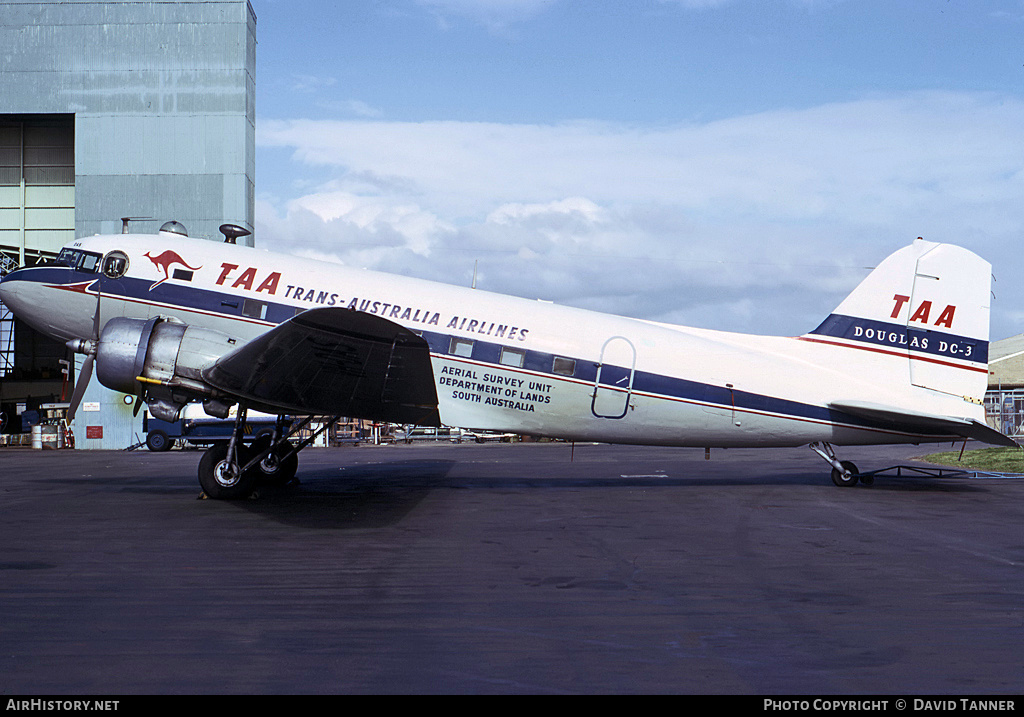 Aircraft Photo of VH-DAS | Douglas DC-3(C) | Trans-Australia Airlines - TAA | AirHistory.net #8849