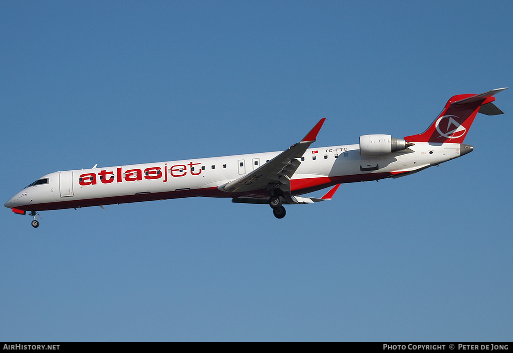 Aircraft Photo of TC-ETC | Bombardier CRJ-900 (CL-600-2D24) | Atlasjet Airlines | AirHistory.net #8886