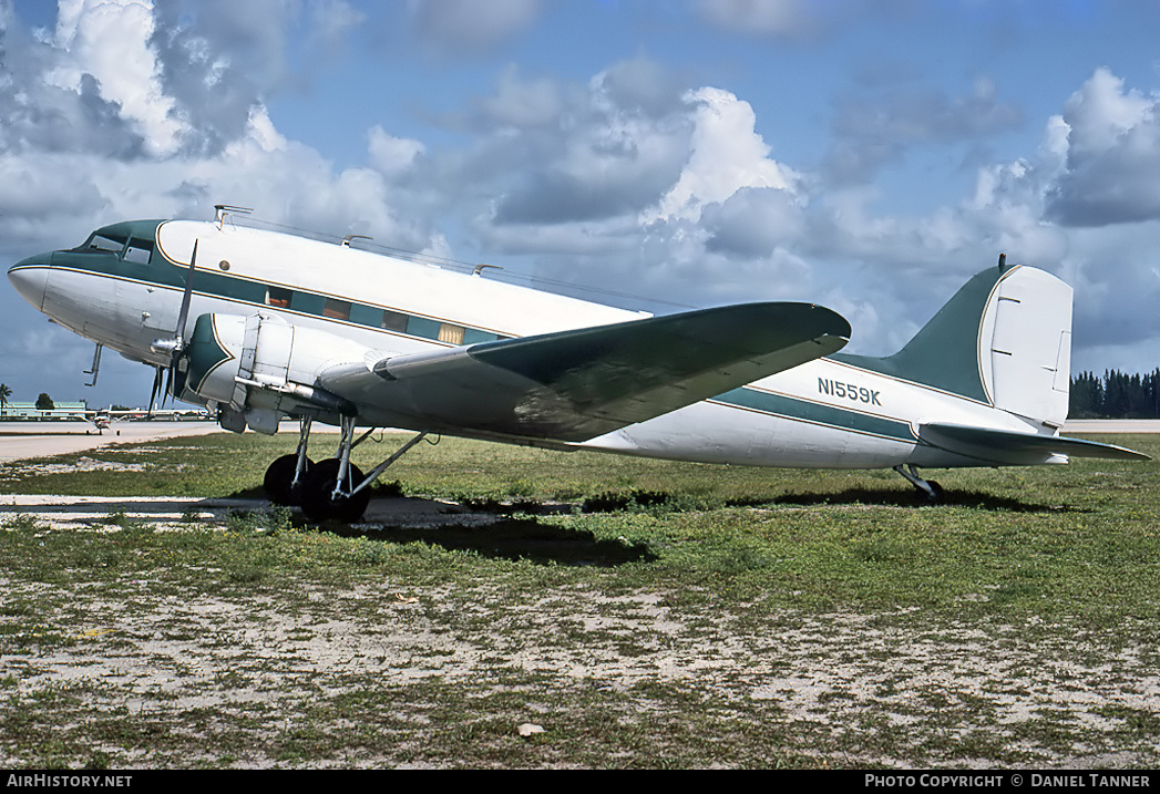 Aircraft Photo of N1559K | Douglas DC-3(A) | AirHistory.net #8891