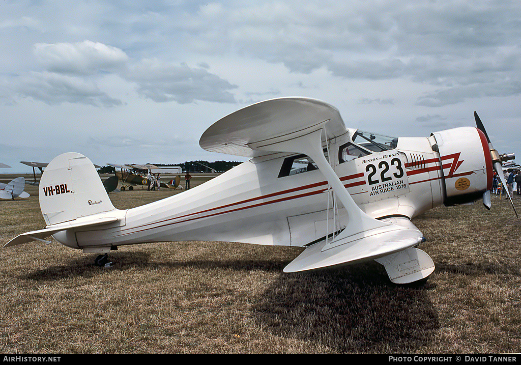 Aircraft Photo of VH-BBL | Beech D17R | AirHistory.net #8895