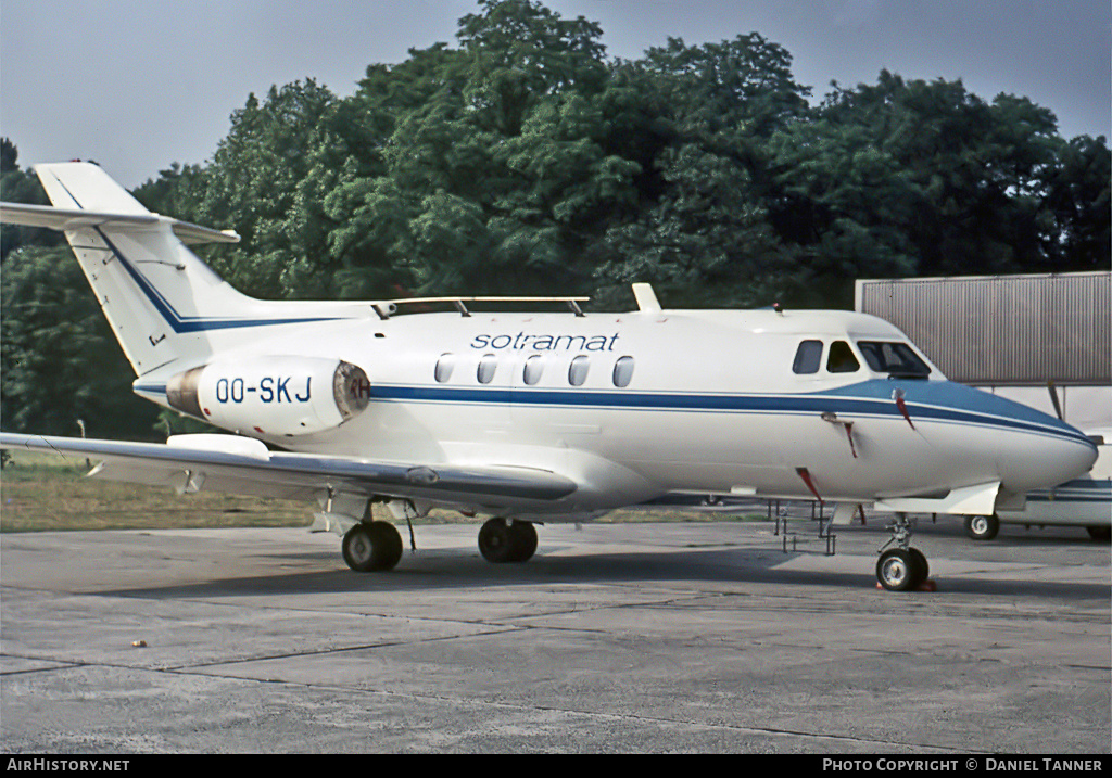 Aircraft Photo of OO-SKJ | Hawker Siddeley HS-125-1B/522 | Sotramat | AirHistory.net #8903