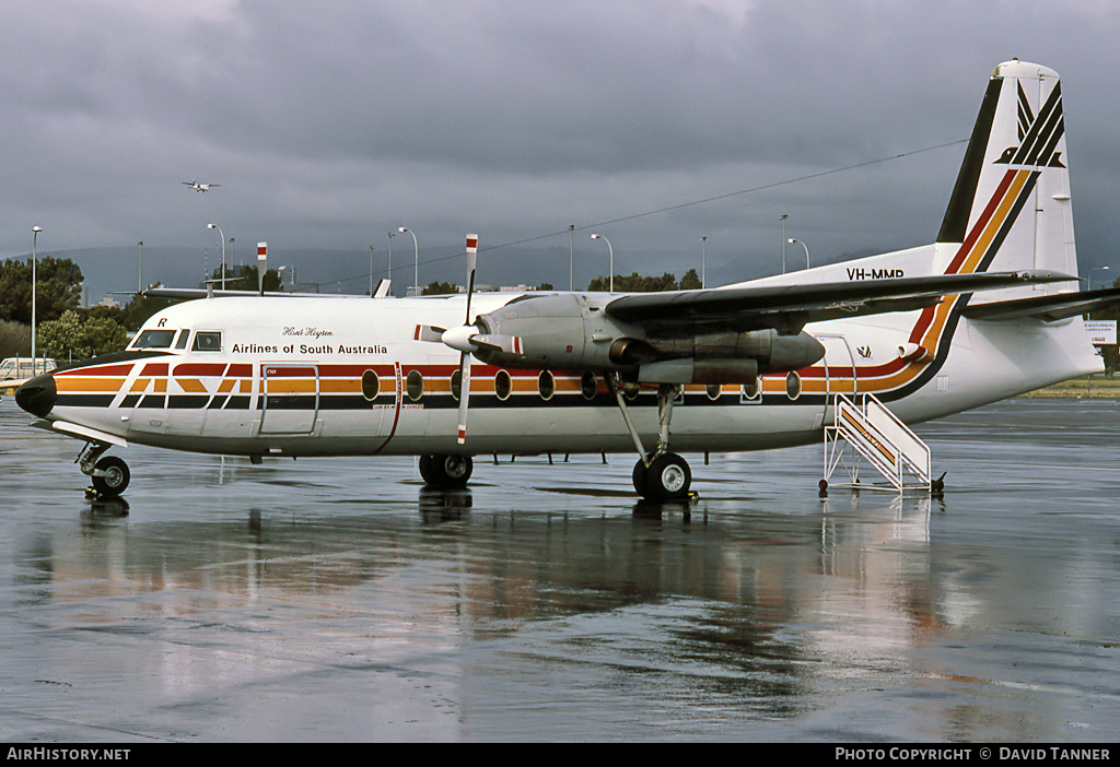 Aircraft Photo of VH-MMR | Fokker F27-200 Friendship | Airlines of South Australia - ASA | AirHistory.net #8907