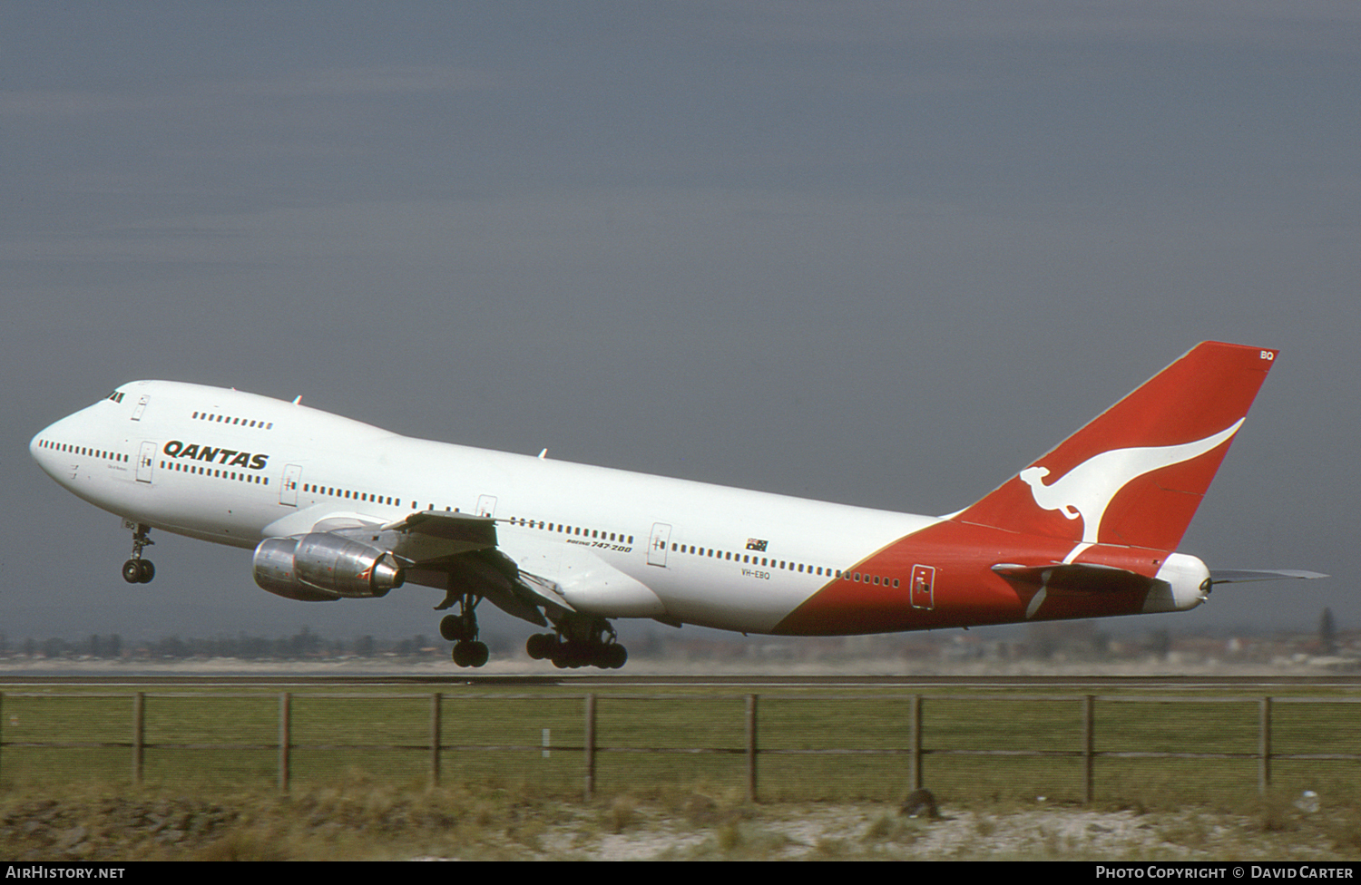 Aircraft Photo of VH-EBQ | Boeing 747-238B | Qantas | AirHistory.net #8953