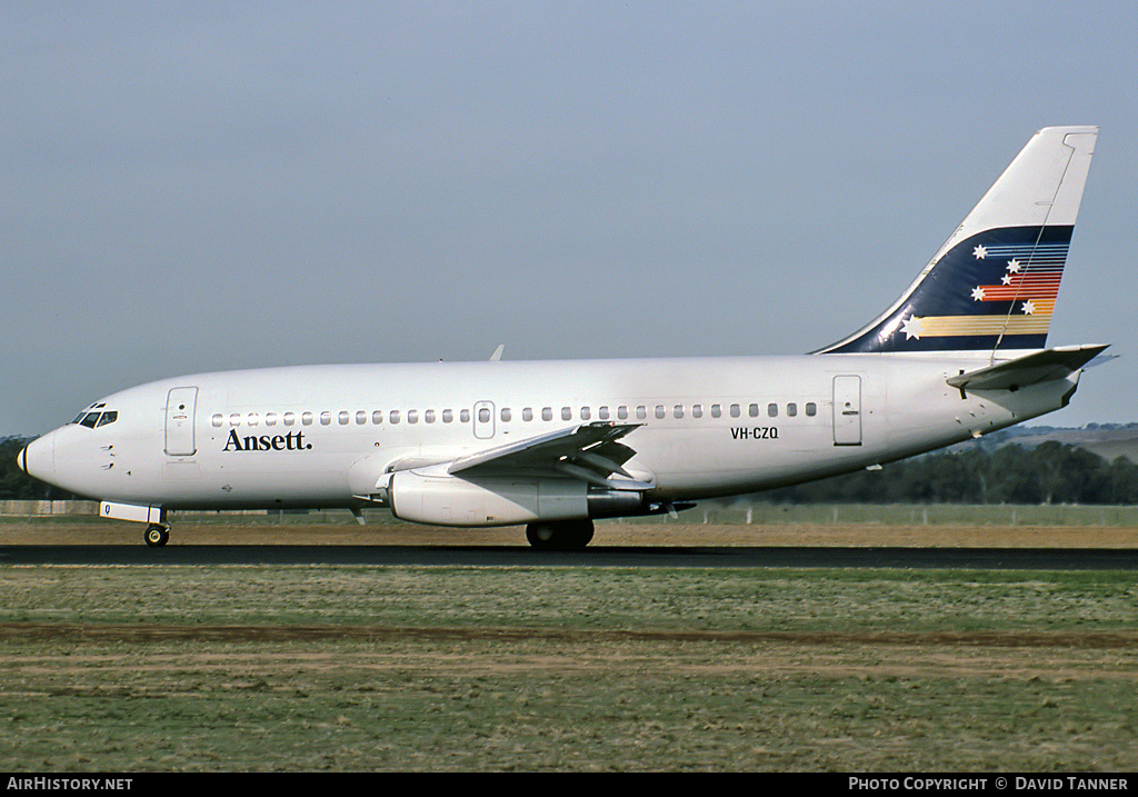 Aircraft Photo of VH-CZQ | Boeing 737-277/Adv | Ansett | AirHistory.net #8958