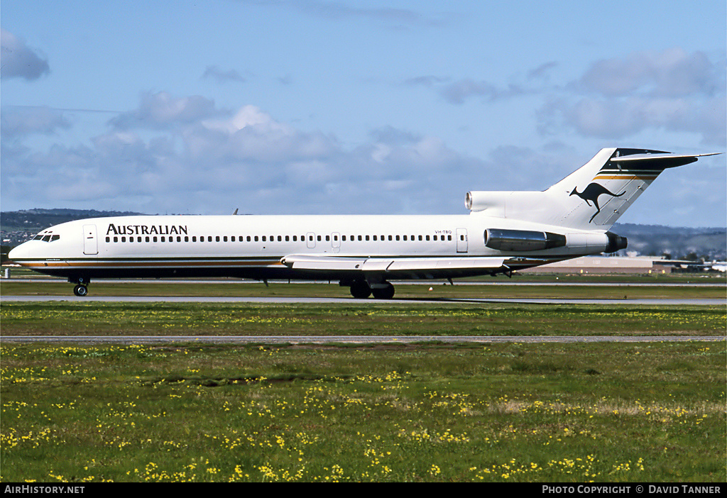 Aircraft Photo of VH-TBQ | Boeing 727-276/Adv | Australian Airlines | AirHistory.net #8959