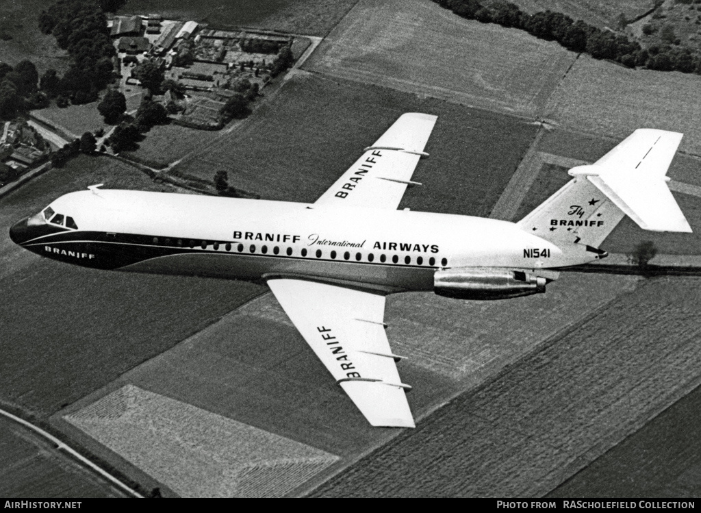 Aircraft Photo of N1541 | BAC 111-203AE One-Eleven | Braniff International Airways | AirHistory.net #8967