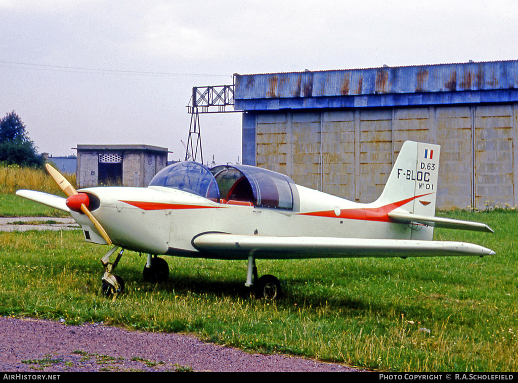 Aircraft Photo of F-BLOC | Merville D-63 | AirHistory.net #8985