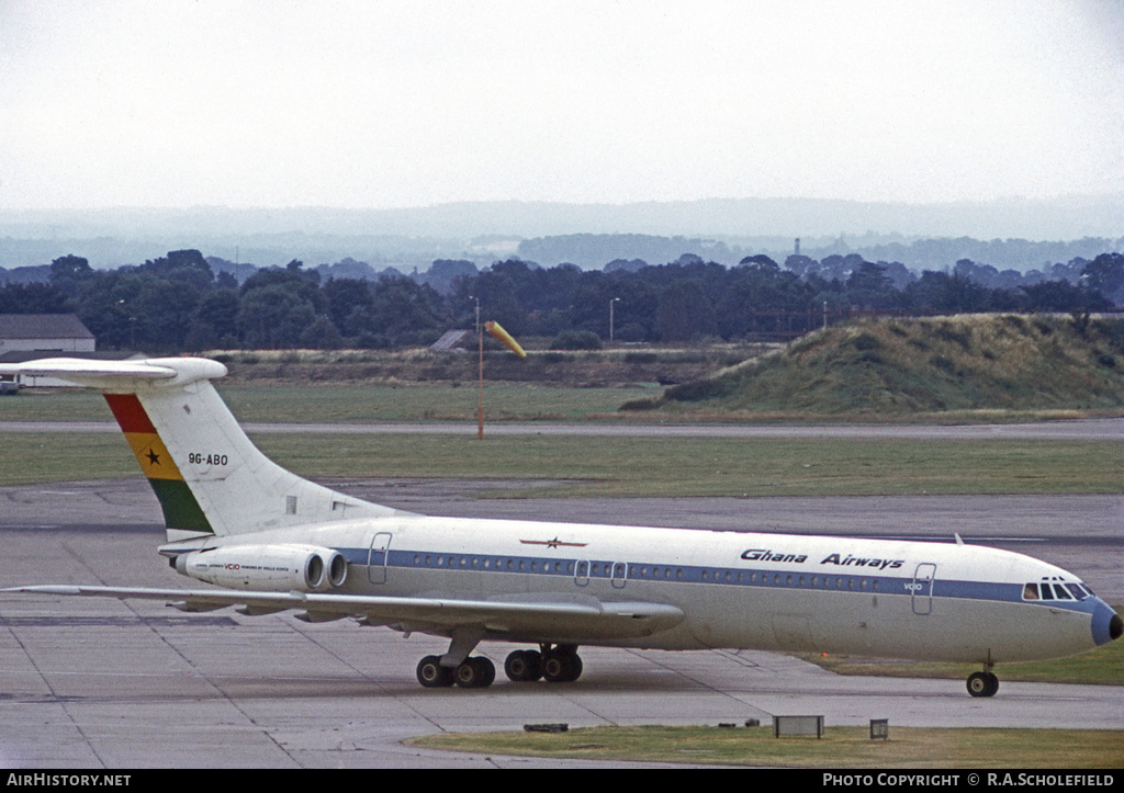 Aircraft Photo of 9G-ABO | Vickers VC10 Srs1102 | Ghana Airways | AirHistory.net #9007