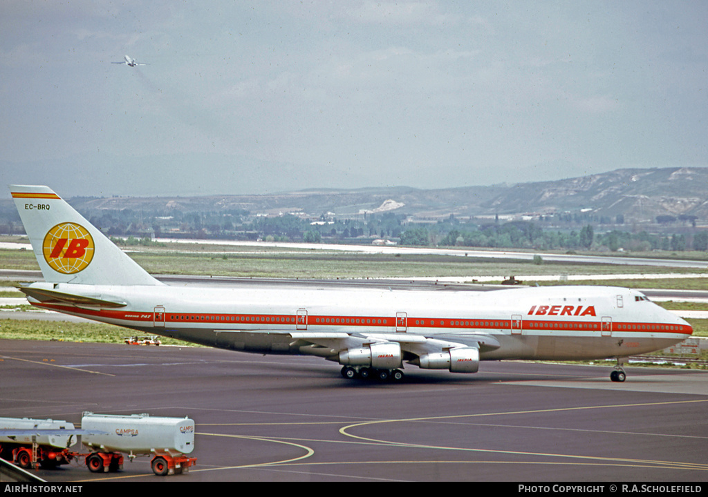 Aircraft Photo of EC-BRQ | Boeing 747-256B | Iberia | AirHistory.net #9016