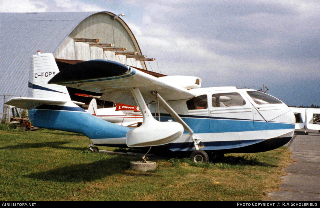 Aircraft Photo of C-FGPY | Republic RC-3 Seabee | AirHistory.net #9035