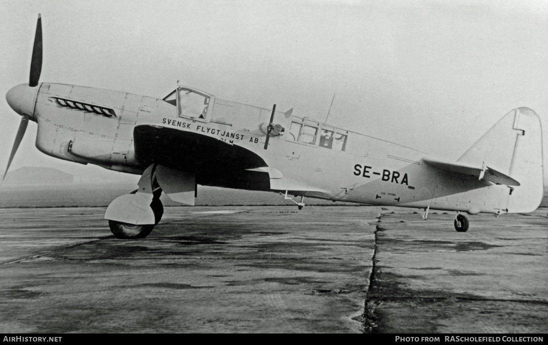 Aircraft Photo of SE-BRA | Fairey Firefly TT1 | Svensk Flygtjänst | AirHistory.net #9036