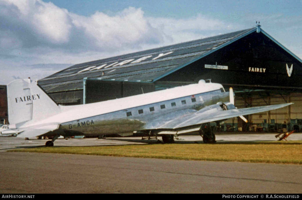Aircraft Photo of G-AMCA | Douglas C-47B Dakota Mk.4 | Fairey Surveys | AirHistory.net #9040