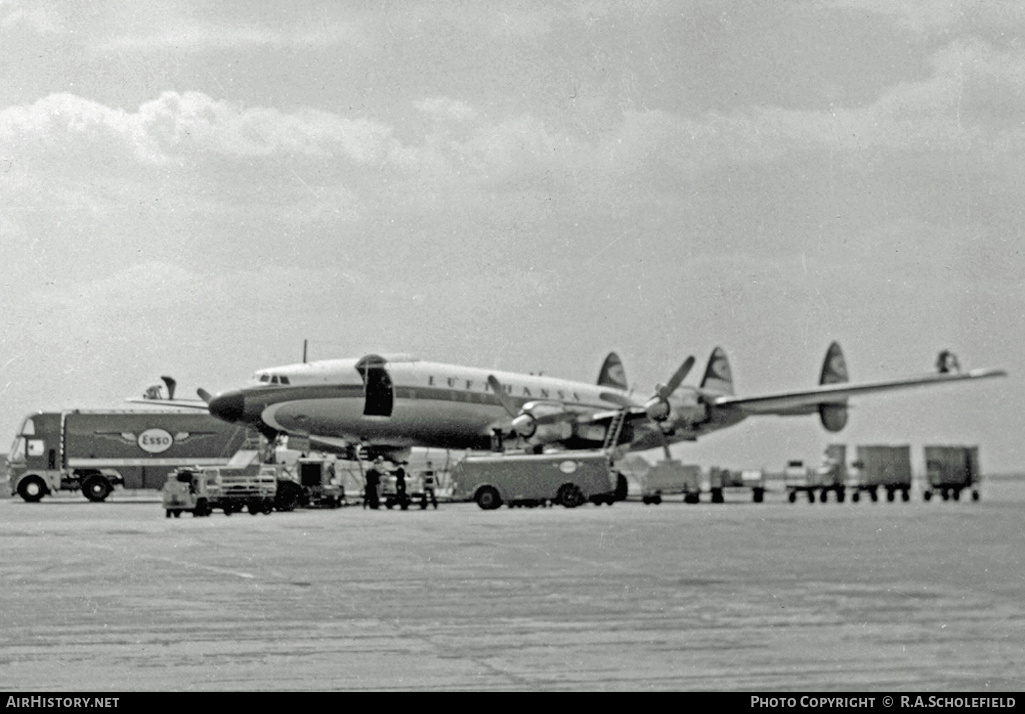 Aircraft Photo of D-ALAN | Lockheed L-1649A(F) Starliner | Lufthansa | AirHistory.net #9044