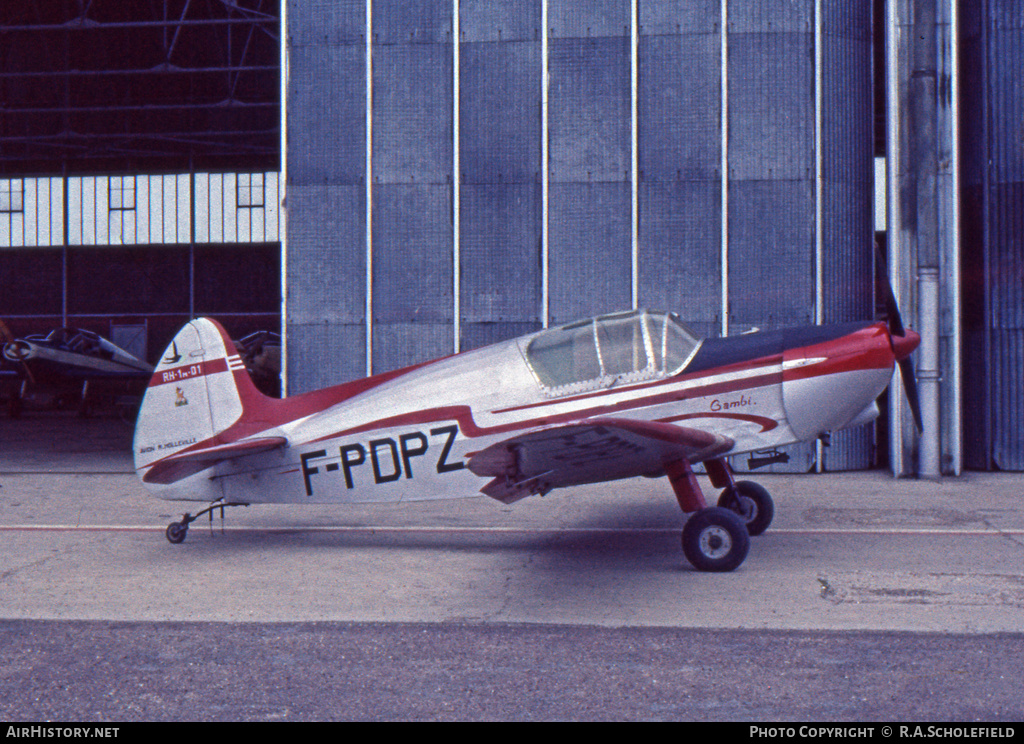 Aircraft Photo of F-PDPZ | Holleville RH-1 Bambi | AirHistory.net #9058