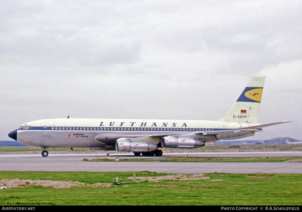 Aircraft Photo of D-ABOM | Boeing 720-030B | Lufthansa | AirHistory.net #9064